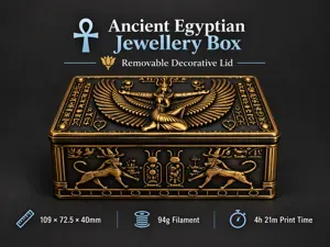 Ancient Egyptian Trinket Box