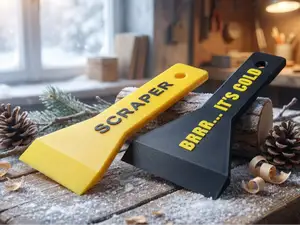 Bed (and Ice) Scraper – Custom Text