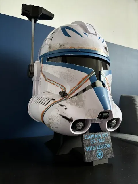 Star Wars Shock Trooper Black Series helmet stand — Фото 6 из 6