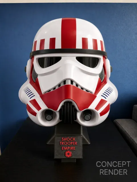 Star Wars Shock Trooper Black Series helmet stand — Фото 2 из 6