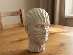 Soundwave Headphone Stand – Sculpted Acoustic Head