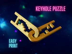 Keyhole Puzzle Brain Teaser