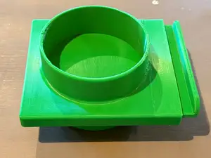 100mm / 4" Inline Blast Gate for Ventilation Hose