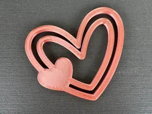 Kleine Doppelherzen voller Liebe