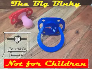 New England Patriots Big Binky Pacifier