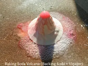 Baking Soda/Elephant Toothpaste Model Volcano