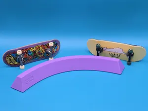 Fingerboard Skate Curved Grinding Parking Block