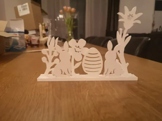 Easter Bunny Kids Silhouette – Garden Decor — Фото 3 из 5