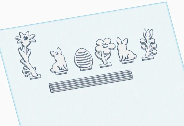 Easter Bunny Kids Silhouette – Garden Decor — Фото 5 из 5
