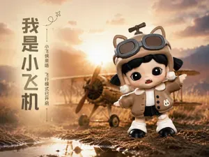 妹妹：我是小飞机丨20cm 全分件无需AMS