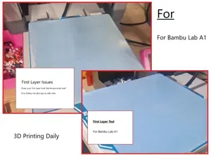 Bambu Lab A1 - First Layer Checker Test & Repair