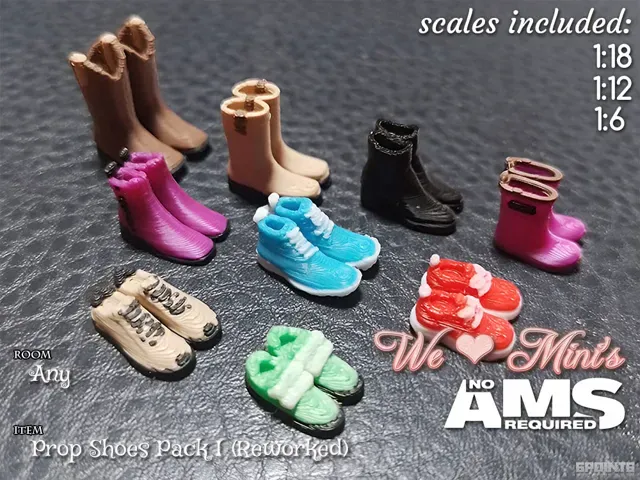 WLM - Prop Shoes Pack I