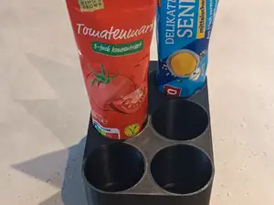 Tomato Paste & Mustard Holder – Tube Organizer