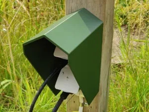 Outdoor Rain & Sun Shield for Power Outlet