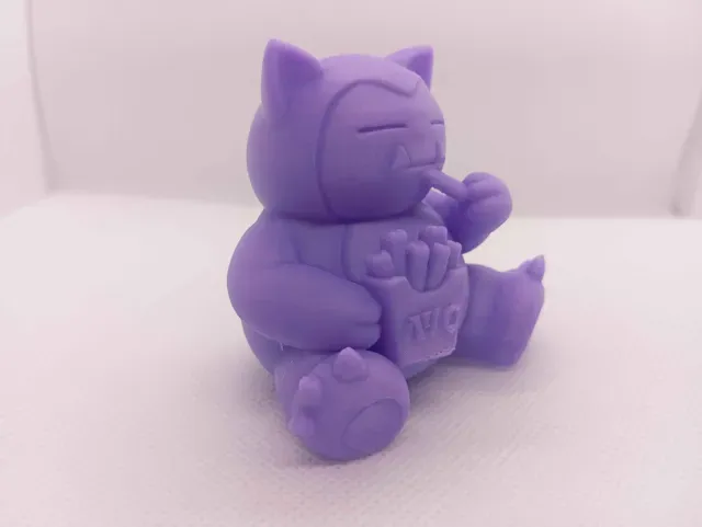 Snorlax Toy Figurine Pokemon Inspired Character — Image 4 of 7