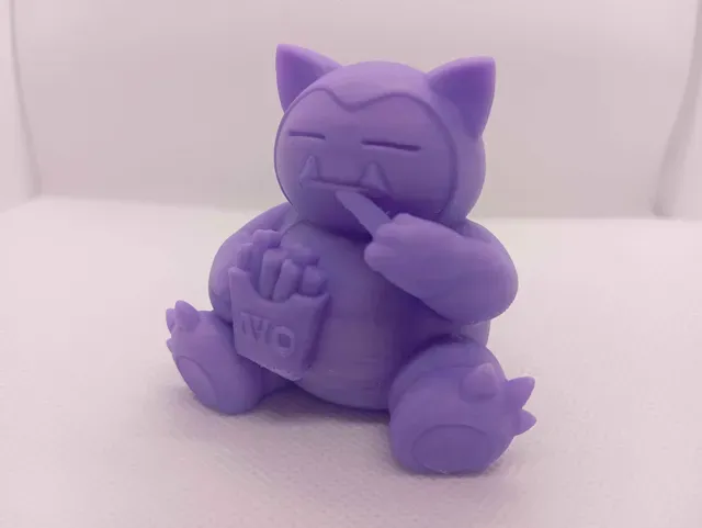 Snorlax Toy Figurine Pokemon Inspired Character — Image 3 of 7