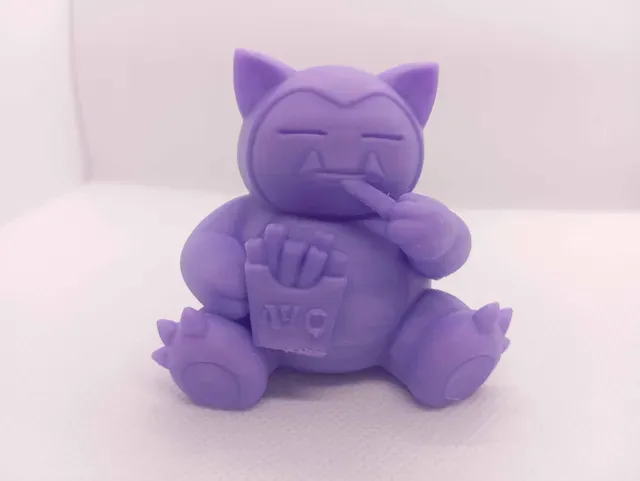 Snorlax Toy Figurine Pokemon Inspired Character — Image 2 of 7