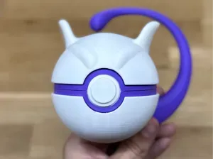 Mewtwo Ball - Pokemon - Pokeball Functional
