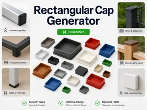 Rectangular / Square Cap Generator