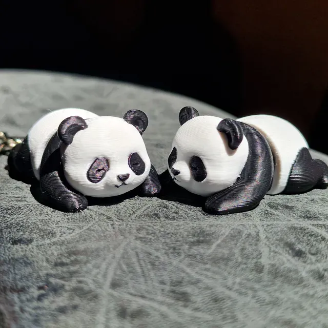Flexi Panda Keychain — Image 3 of 5