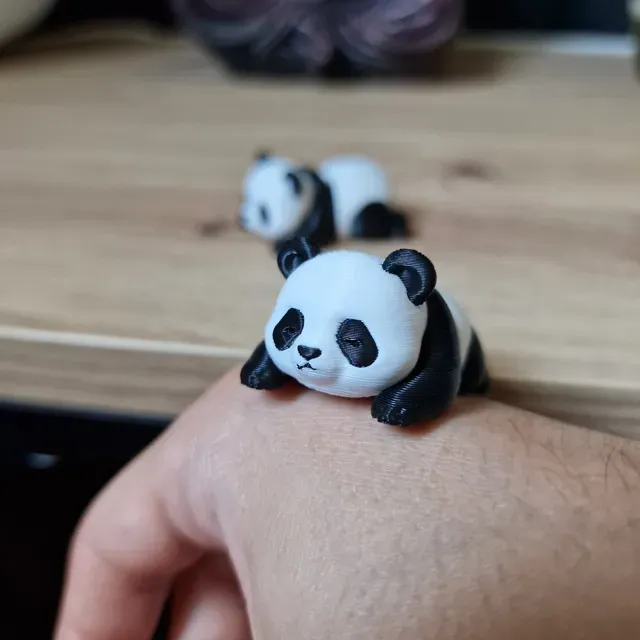 Flexi Panda Keychain — Image 5 of 5