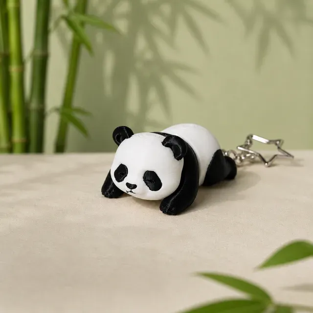 Flexi Panda Keychain — Image 2 of 5