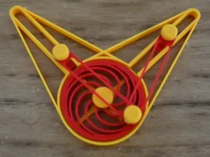 Double piston engine fidget