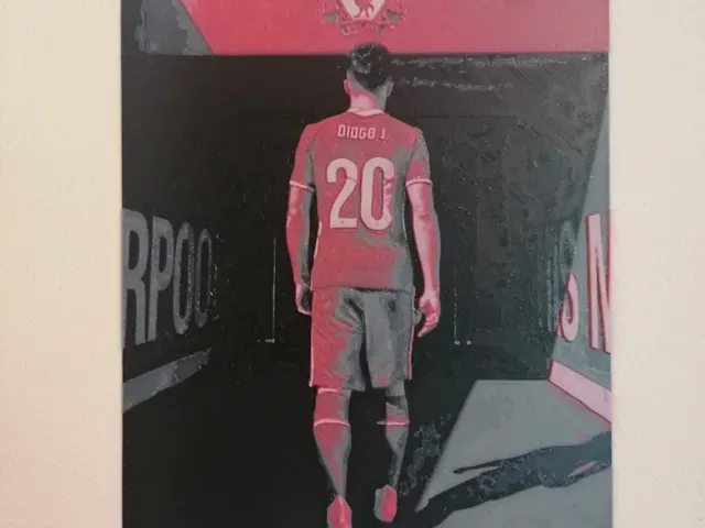 'Jota' Tribute Wall Art