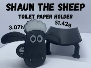 Shaun The Sheep - Toilet paper holder