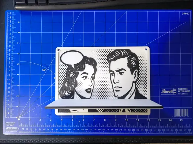 Pop Art Wall Shelf – Comic Style Decor — Фото 6 из 7