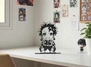 Tanjiro Kamado Chibi 2d art - Demon Slayer