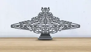 Bellator Star Dreadnought - Star Wars - With Stand