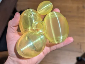 Transparent PLA profile