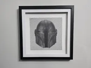 Maldalorian Halftone Wall Art by Ikonic3D