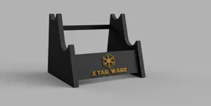 Lightsaber Double Stand with Sith Logo