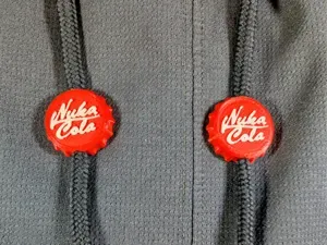 Nuka Cola Bottlecap Drawstring Charm
