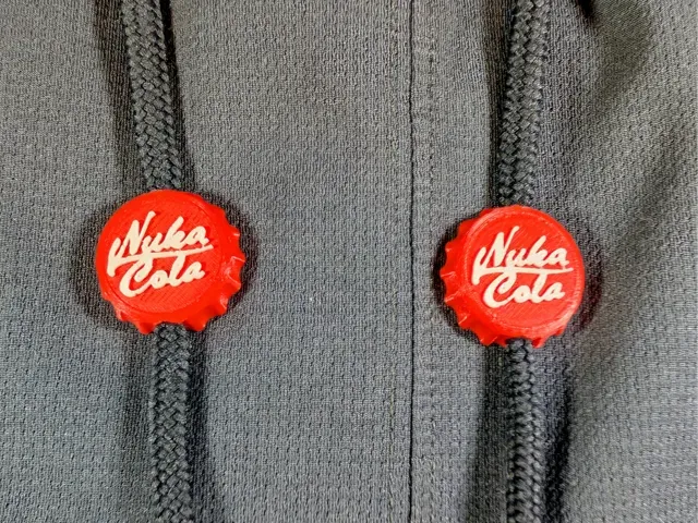 Nuka Cola Bottlecap Drawstring Charm