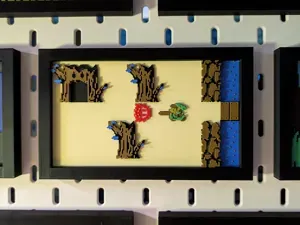 The Legend of Zelda – Overworld Dungeon Wall Art