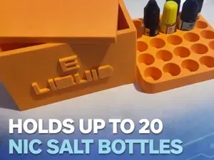 Nic Salt Organiser (20 Slot Vape Storage)