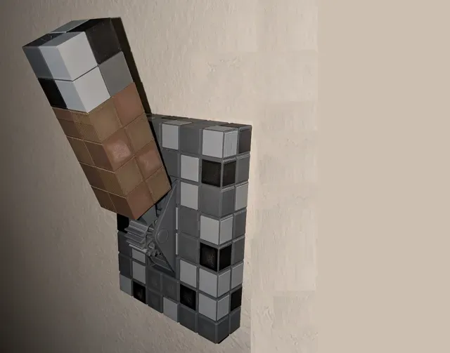 Minecraft Lever for single/dual Flat Light Switch — Фото 3 из 7