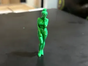 diorama miniature - shy girl