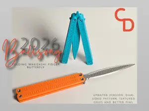 2026 Balisong Butterfly With C-pins New & improved