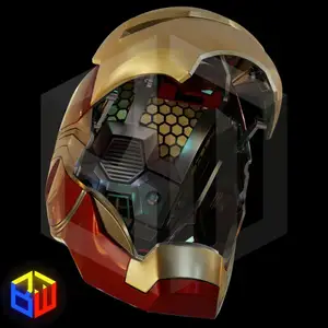 Mark 85 Helmet with Detailing and Motorization