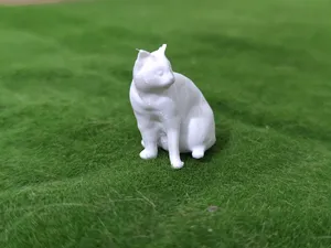 坐着的折尾猫