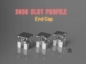3030 Aluminium Slot Profile End Cap (30x30 mm)
