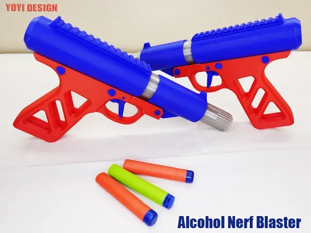 Alcohol NERF Blaster