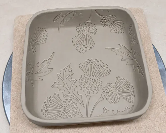 Thistle Clay Roller Seamless Pattern — Image 2 of 3