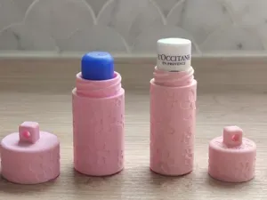 Floral Lip Balm Holder & Keychain Case