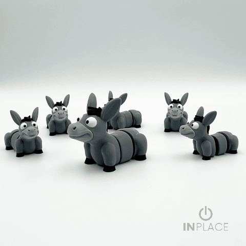 Cute Donkey Articulated