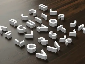 Alphabet Style -futuristic-